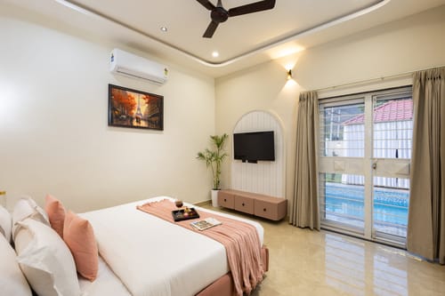 Casa llios | Country-Style 3-BHK Villa with Private pool, Gazebo and Landscaped Garden – 3 bedroom villa in Udaipur, Rajasthan