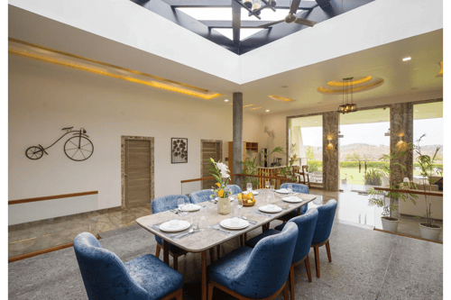 Shourya Celesta | Charming Hilltop 3-BHK Villa With Private Pool, Garden & Terrace – 3 bedroom villa in Udaipur, Rajasthan