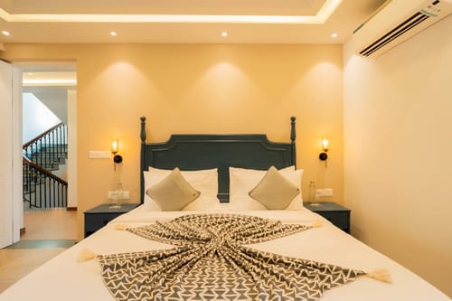 Solace Teal | Charming Pet-friendly 5-BHK Getaway With Private Pool | Grand Dining & 2 living spaces