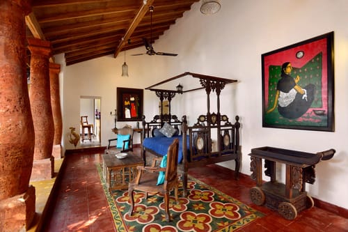 Terra Rosa | Portuguese-styled 4-BHK Villa With Private Pool, Garden, Veranda & Sit-out Area – 4 bedroom villa in North Goa, Goa