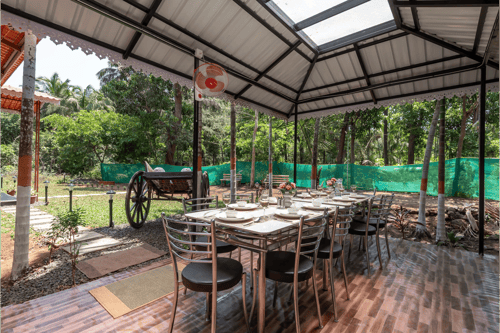 Cabanas Retreat | Tropical 5-BHK Escape Near Revdanda Beach With Private Pool, Garden & Outdoor Dining  – 5 bedroom villa in Alibaug, Maharashtra