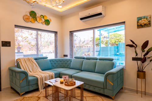 Soulskape Villa | 4-BHK With Private Pool, Sit Out, Terrace and Garden | Close to Sahyadri Waterfall – 4 bedroom villa in Karjat, Maharashtra