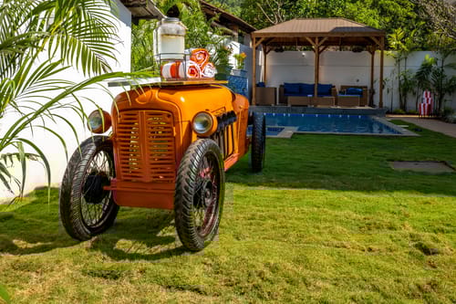 Fernweh | 4-BHK villa with Private Pool, Garden, Gazebo & Balcony