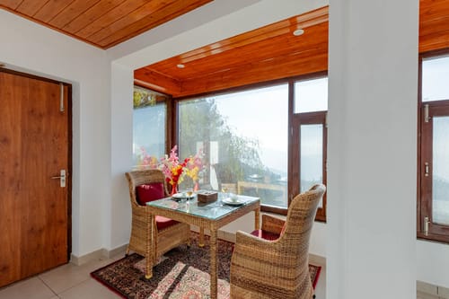 Lafu House Hearth | Serene Hillview Escape With Garden & Cabana – 1 bedroom villa in Shimla, Himachal Pradesh