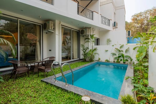 Laguna Selene | Exquisite Pet-friendly 4-BHK Villa Near Popular Beaches With Private Pool – 4 bedroom villa in North Goa, Goa