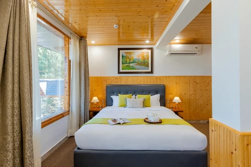 Lafu House Hearth | Serene Hillview Escape With Garden & Cabana – 1 bedroom villa in Shimla, Himachal Pradesh