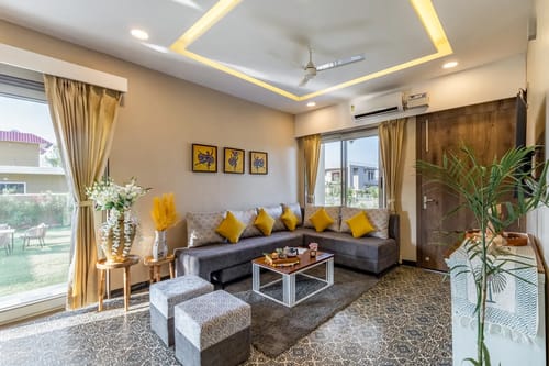 Heaven in Hills Kahili | Pet-friendly 2-BHK Villa With Private Pool & Garden  – 2 bedroom villa in Udaipur, Rajasthan
