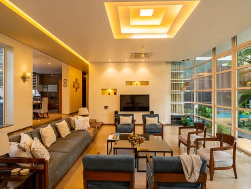 Dahlia | Tropical 4-BHK Villa With Private Pool, Gazebo, Garden | Near Baga & Calangute Beaches – 4 bedroom villa in North Goa, Goa