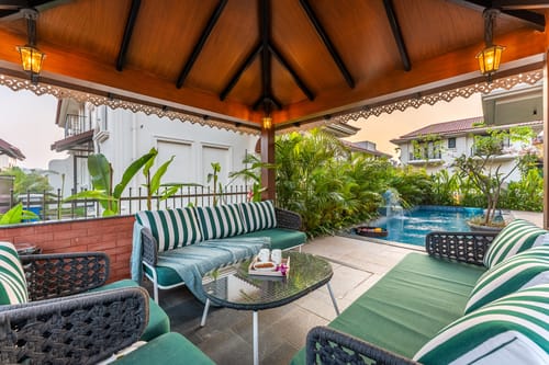 Casa Bonita | 4 BHK with Private Pool, Gazebo, and Patio Area| Close to Candolim Beach – 4 bedroom villa in North Goa, Goa