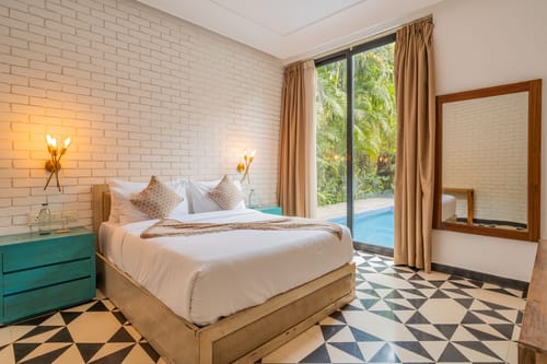 Lushe | Serene 3-BHK Villa Near Popular Beaches With Private Pool & Terrace