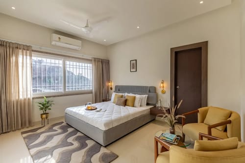 Shourya Zenna | 3-BHK | Pvt Pool & Garden | Terrace | Scenic Views