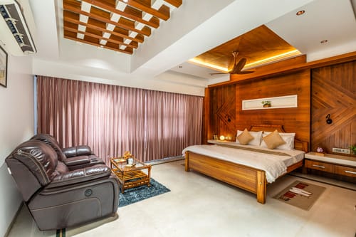 HSR Penthouse | Spacious 4-BHK Apartment with Living, Lounge Area, Study Room, Terrace & Balconies