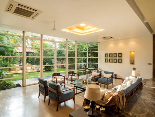 Dahlia | Tropical 4-BHK Villa With Private Pool, Gazebo, Garden | Near Baga & Calangute Beaches – 4 bedroom villa in North Goa, Goa