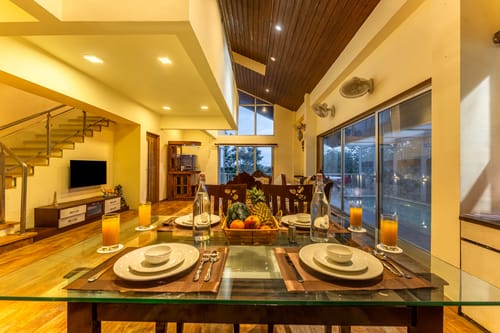 GauRi Villa | 3-BHK Villa With Private Pool, Lounge, Garden & Bathtub With 360 Panoramic Hill Views Near Waterfalls