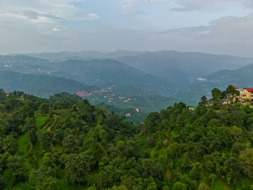 Dochi  |  4-BHK apartment with Hill Views, Living Room, & Balconies – 4 bedroom villa in Kasauli, Himachal Pradesh