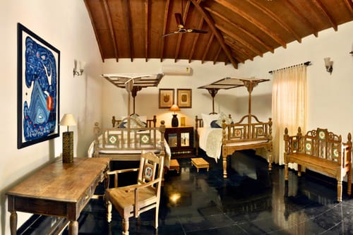 Terra Rosa | Portuguese-styled 4-BHK Villa With Private Pool, Garden, Veranda & Sit-out Area – 4 bedroom villa in North Goa, Goa