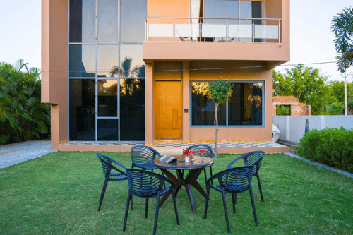 Jeevan Tara Villa | 3-BHK Pet-friendly Retreat: Private Pool, Garden & Scenic Views – 3 bedroom villa in Udaipur, Rajasthan