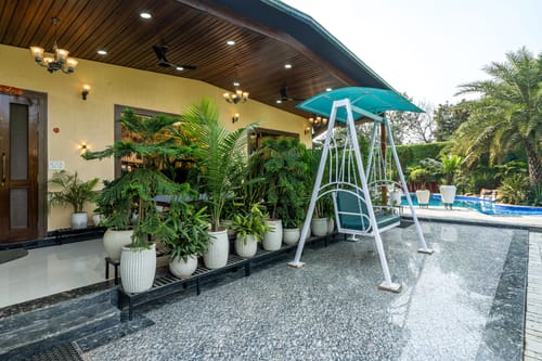 The Krishna Farmhouse | Countryside 4-BHK With Private Pool, Garden, Gazebo & Cricket Pitch – 3 bedroom villa in Delhi Ncr, Delhi