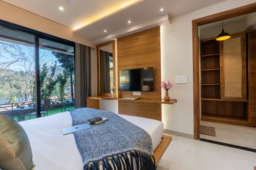Lakefront S-1 | 1-BHK Apartment Close to Naukuchiatal Lake – 1 bedroom villa in Bhimtal, Uttarakhand