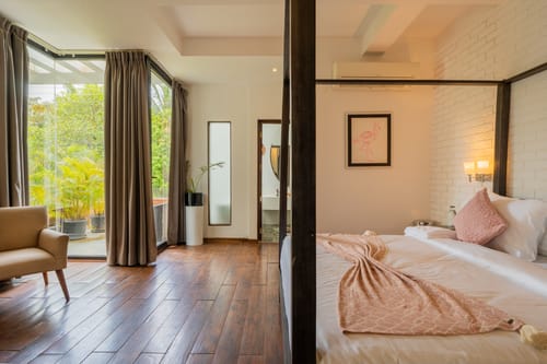 Lushe | Serene 3-BHK Villa Near Popular Beaches With Private Pool & Terrace