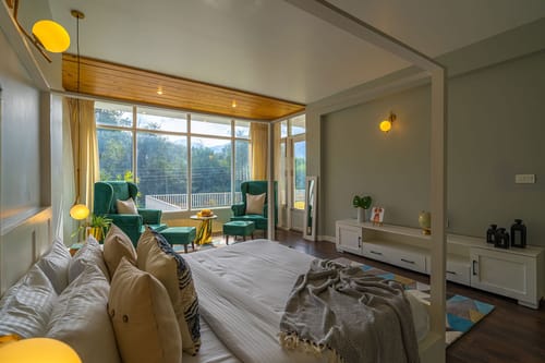 Riverside Symphony – 5 bedroom villa in Manali, Himachal Pradesh