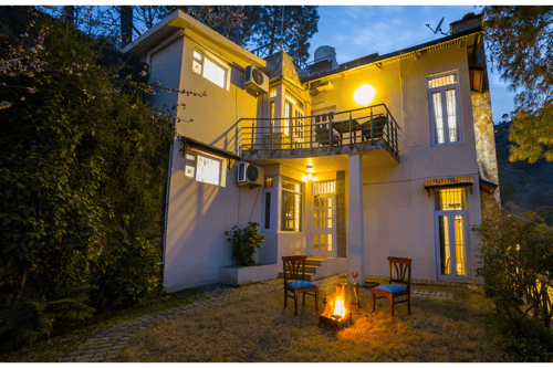 Mehar Villa | 3-BHK Hillside Retreat With Garden & Scenic Views – 3 bedroom villa in Kasauli, Himachal Pradesh