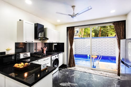 Villa Plume | 4-BHK Pet-Friendly Villa with Private Pool and Sit Out | Near Calangute Beach – 4 bedroom villa in North Goa, Goa