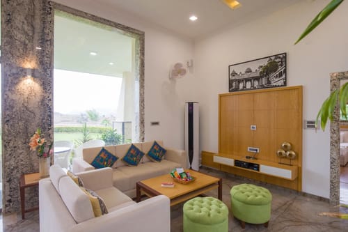 Shourya Celesta | Charming Hilltop 3-BHK Villa With Private Pool, Garden & Terrace – 3 bedroom villa in Udaipur, Rajasthan