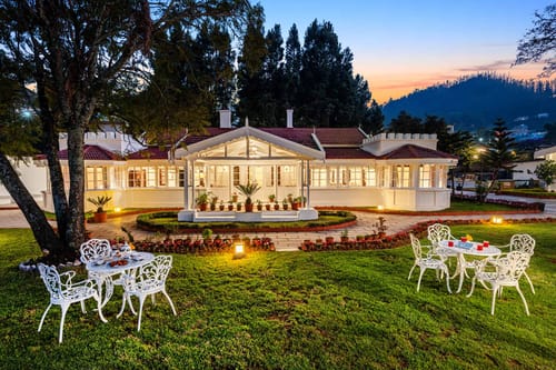 Tiverton Bungalow – 9 bedroom villa in Ooty, Tamil Nadu