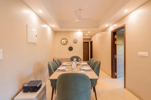 Veera Marina | 3-BHK Penthouse With Terrace, Common Pools & Lift, Near Candolim Beach