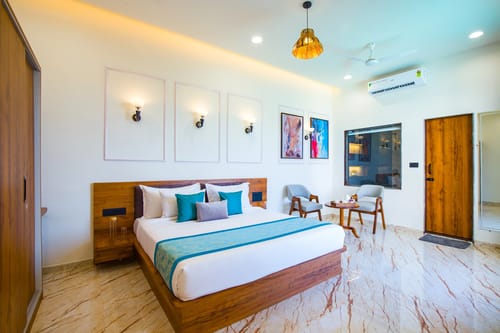 Parvam Retreat | Charming Pet-friendly 2-BHK Villa With Private Pool, Garden, Terrace & Aravali Hill Views – 2 bedroom villa in Udaipur, Rajasthan