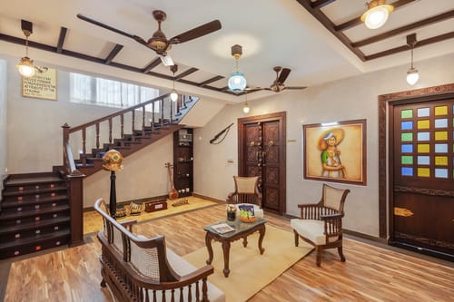 Vintage Retreat | 5-BHK Riverfront Heritage Villa With Speed Boat, Ayurvedic Spa & Cultural-Themed Rooms Near Malayattoor – 5 bedroom villa in Kochi, Kerala
