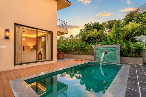 The Heliconia Bungalows - Vagator – 3 bedroom villa in North goa, Goa