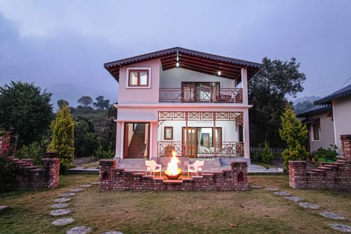 Leopard Trails Duplex | Hillside 2-Room Retreat with Orchard, Kitchen & Sit-out Areas – 2 bedroom villa in Nainital, Uttarakhand