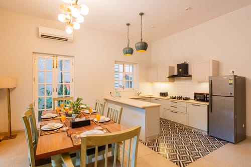 Orion | 3-BHK Villa With Private Pool & Terrace; Near Popular Restaurants – 3 bedroom villa in North Goa, Goa