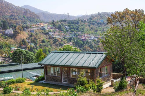 Wooden Log House @ Estate 15 – 2 bedroom villa in Bhimtal, Uttarakhand