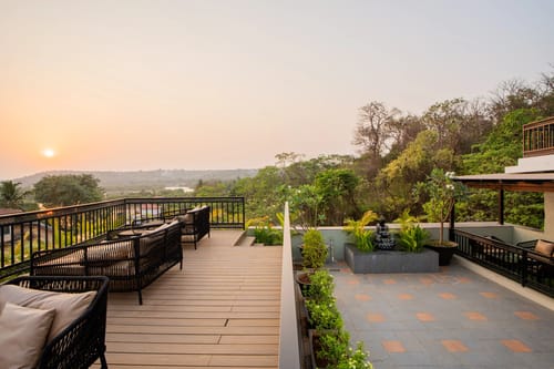 Kamerios Verano | 1-BHK | Common Rooftop Pool | Lift  – 1 bedroom villa in North Goa, Goa
