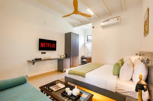 Aanandam Villas and Resort | Pet-friendly Standard Room With Shared Pool, Restaurant & Garden – 1 bedroom villa in Delhi Ncr, Delhi