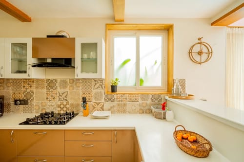 Villa Aarna | Tropical 3-BHK Villa Near Ozran Beach With Private Pool & Lounge Area