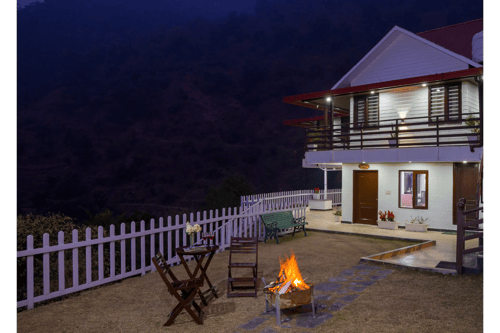 Madhuram Villa | Hillside Pet-Friendly 1-BHK Getaway With Attic, Balcony & Garden – 1 bedroom villa in Dehradun, Uttarakhand