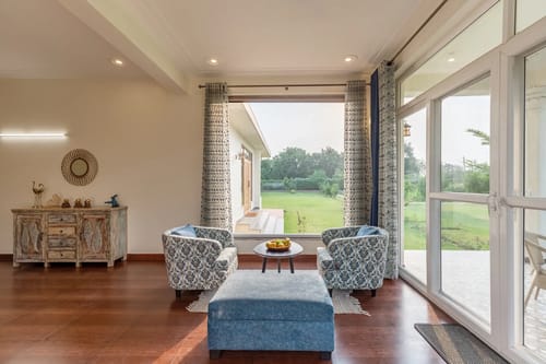 Raga | 2-BHK | Pvt Pool | Garden | Gazebo | Entertainment Lounge | Kids Play Area