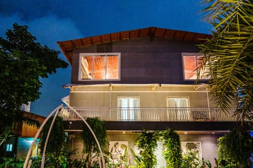 Ayur Kutir | 9-BHK Retreat With Private Pool, Glass Pool, Garden, Gazebo, Jacuzzi & Spa room