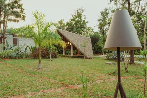 Tapovana Aroha | Pet-Friendly Boho Retreat with Luxury Tent, 2-BHK Villa , Moroccan-Style Pool, Firepit & Gardens – 3 bedroom villa in Bengaluru, Karnataka