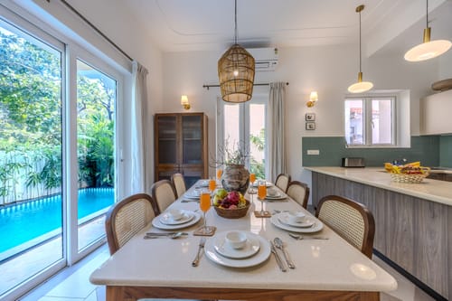Cygnus | 4BHK Villa With Private Pool | Close to Siolim Sunset Point – 4 bedroom villa in North Goa, Goa
