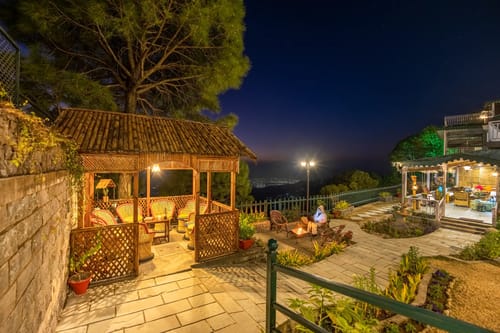Monte Heights | Tranquil 6-BHK Getaway With Garden, Patio, Gazebo & Scenic Views – 6 bedroom villa in Kasauli, Himachal Pradesh