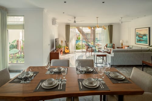 Kensho Hibiscus | Serene 3-BHK Villa With Common Pool, Plunge Pool & Lift; Near Popular Beaches – 3 bedroom villa in South Goa, Goa