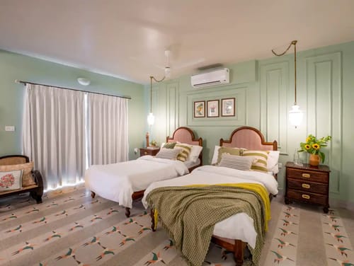 BluDoor | Exquisite Pet-friendly 5-BHK Villa With Private Pool, Lift & Entertainment Lounge Near Vagator Beach