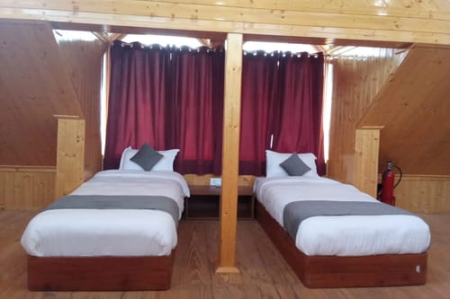 Lafu House Woodsave | 1- Room | Attic  Garden | Cabana | Hill views – 2 bedroom villa in Shimla, Himachal Pradesh