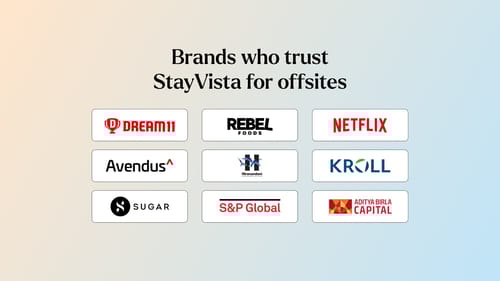 Celebrations and Offsites at Vista Villas near Mumbai