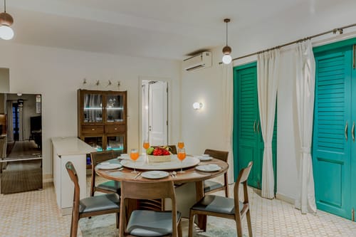 Casa Lotus | 3-BHK Villa with Private Pool, Cosy Nook, Balconies; in a Gated Complex – 3 bedroom villa in North Goa, Goa
